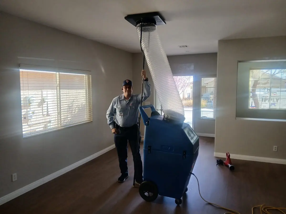 Professional Dryer Vent Cleaning work inside a Foothill Farms home